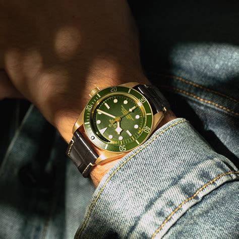 tudor yellow|tudor black bay 58 gold.